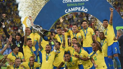 Conta oficial do torneio continental mais antigo do mundo. Copa America 2019: Brazil survive Gabriel Jesus dismissal ...