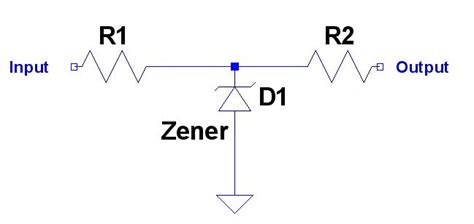 Diodes Why Are Resistors Used In A Zener Clamp Circuit Electrical