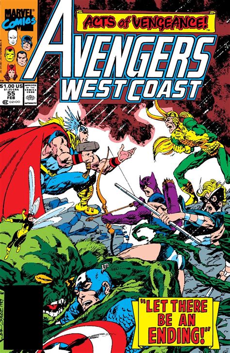 Avengers West Coast Vol 2 55 Marvel Database Fandom