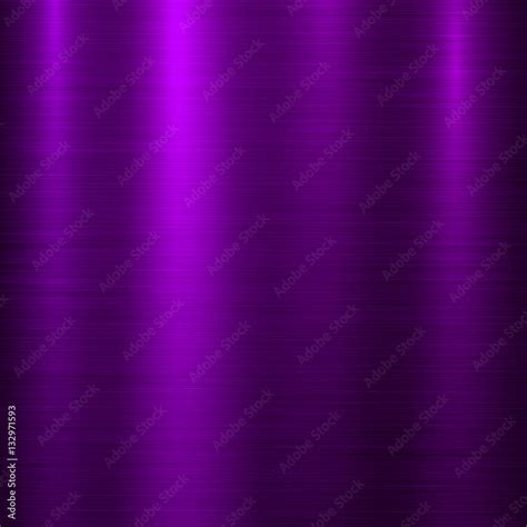 Violet Metal Abstract Technology Background With Polished Brushed