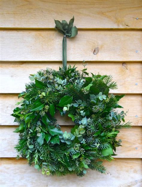 Out Of Stock Natural Green Christmas Wreath Shop Beyond The Barn
