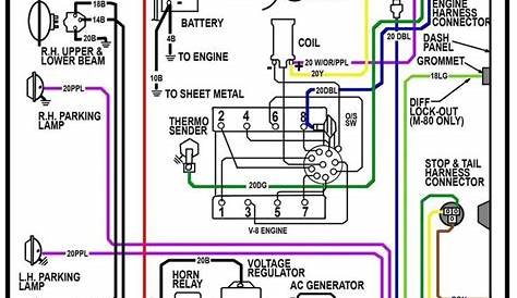 1966 Chevy C10 Wiring Harness Diagram