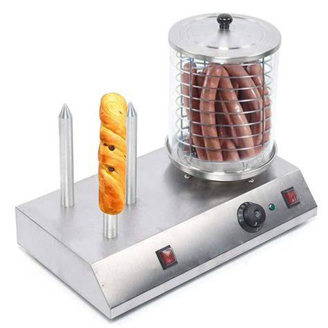 Tfcfl Hot Dog Steamer Warmer Machine Food Bun Commercial Electric Hot