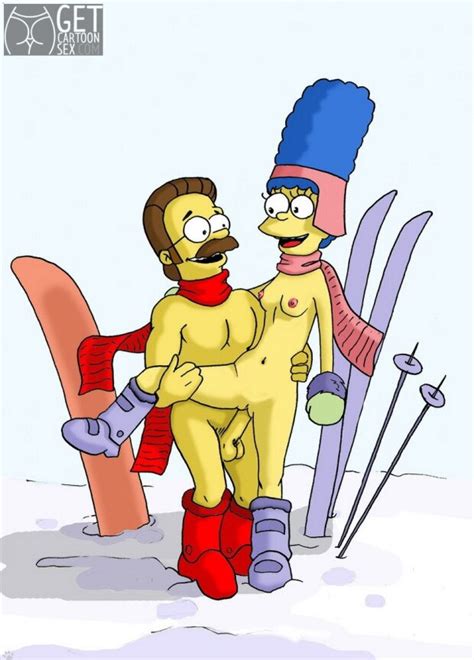 Marge Gets Fucked While Skiing With Ned Flanders Skibum69