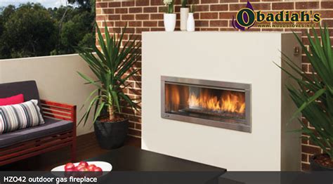 Regency Hzo42 Linear Contemporary Outdoor Gas Fireplace