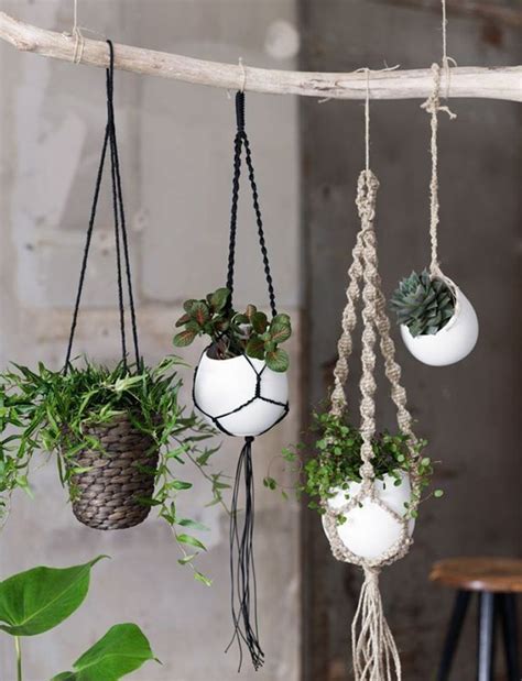 20 DIY Macrame Plant Hanger Patterns | Do it yourself ideas and projects