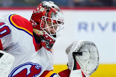 How Akira Schmid went from stranded in Canada to Devils’ goalie savior