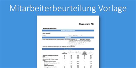 In den meisten grösseren firmen gibt es einen geregelten prozess, wie mitarbeitergespräche,. Mitarbeiterbeurteilung Vorlage | kostenlose Word-Vorlage ...