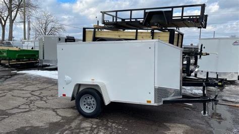 4 X 8 Enclosed Cargo Trailer 5x8 Trailers For Sale Classifieds For