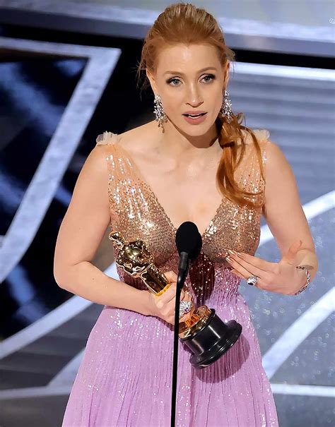 Jessica Chastain Looks Back On Her Best Actress Oscar Win In