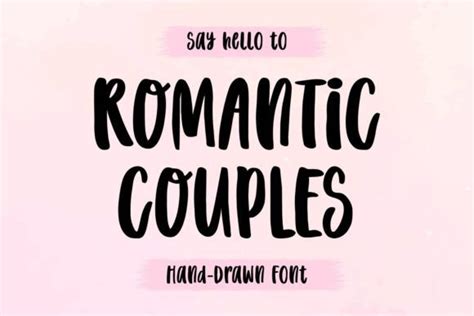 Romantic Couples Font By Situjuh · Creative Fabrica