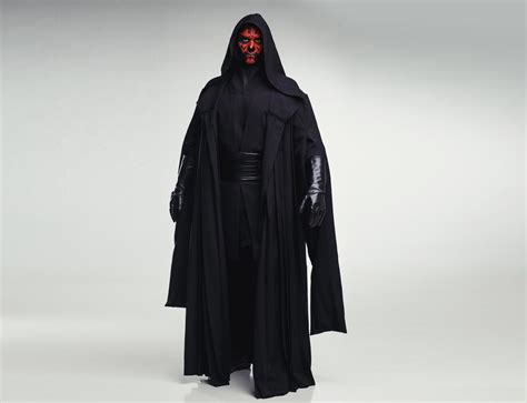 star wars hooded robe sith lord cosplay darth maul costume etsy