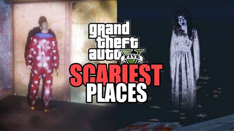 gta 5 scariest easter eggs top 5 scary places mysteries of gta v 👻 youtube