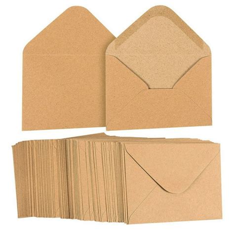 A2 Envelopes Bulk 100 Count A2 Invitation Envelopes Kraft Paper