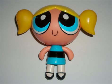 Cartoon Network Powerpuff Girls Bubbles 4 Action Figure Toy Ebay