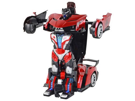Car Robot Transformation Rc 110 Red Gesture Control Toys Rc
