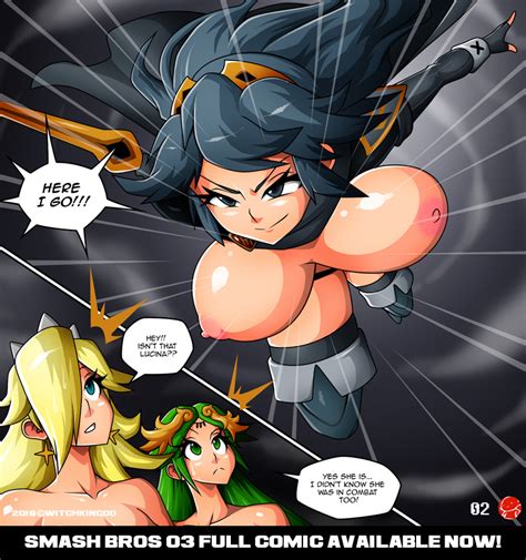 Smash Bros 03 Comic Available Now By Witchking00 Hentai