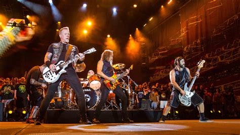Metallica Thrash Metal Heavy Rock Concert Guitar Wallpapers Hd