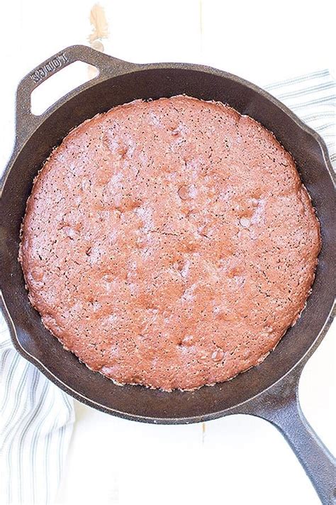 Cast Iron Skillet Brownie Recipe Real Food Recipes Quick Healthy