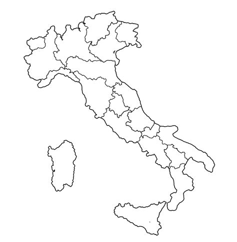 Cartina Geografica Regioni Italia Cerca Con Google Geografia Mappa