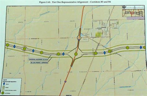Will County News Detailed Maps Of Illiana Expressway B3 Corridor