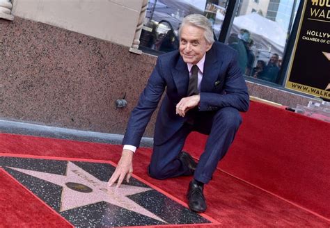 Michael Douglas Chokes Up While Celebrating Hollywood Walk Of Fame Star