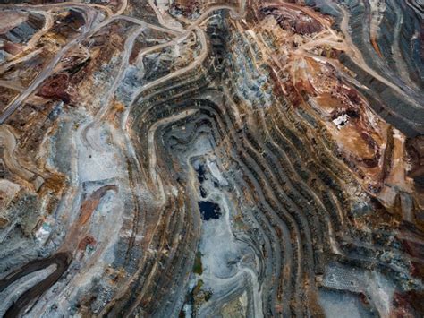 La Mine De Cuivre De Rio Tinto Vue Du Ciel Par Tom Hegen 2tout2rien