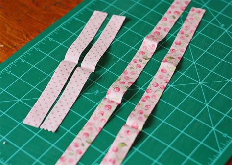 amy j. delightful blog: Fabric Washi Tape Strips Tutorial