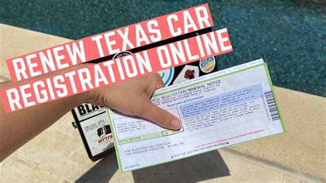 How To Renew Texas Car Registration Online Youtube