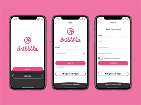 Dribbble App Concept By Kateryna On Dribbble