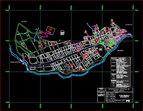 Map Cayhuayna Peru Dwg Block For Autocad Designs Cad