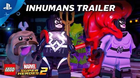 Lego Marvel Super Heroes 2 Inhumans Ps4 Trailer