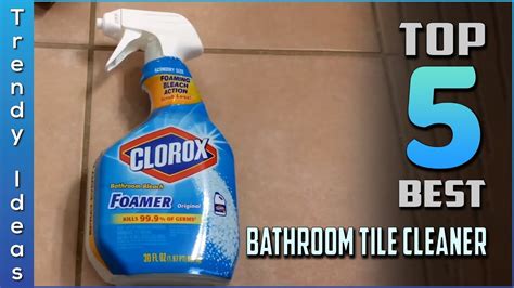The Best Tile Cleaners