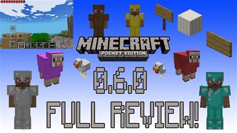 We did not find results for: *NEW* Minecraft Pocket Edition 0.6.0 - Full Review ...