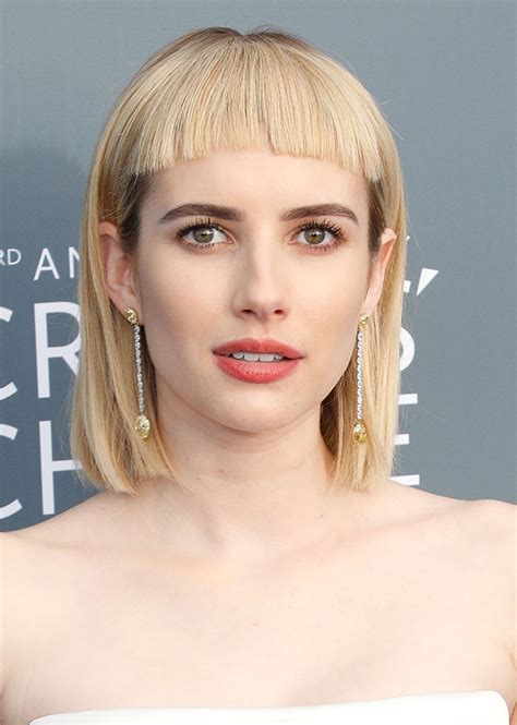 Emma Roberts Dyes Hair Millennial Pink For Film Stylecaster