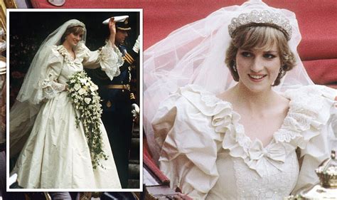 Princess Diana Wedding Dress In Pictures Every Angle Of Theatrical Gown Express Co Uk