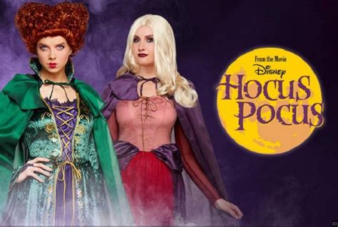 Spirit Halloweens Hocus Pocus Collection Includes Masks Costumes