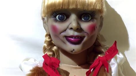 The head, hands and shoulders are made in injection vinyl for ultimate durability and accuracy. Annabelle 18" Doll Replica by Mezco Toys Full Review - YouTube