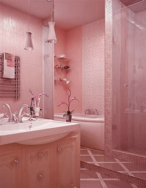 Pink Bathroom Design Beautiful Latest ~ Home Inspirations