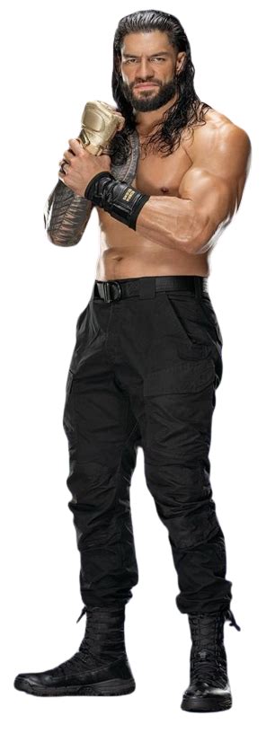 Wwe Roman Reigns Full Body Png By Wrestlingrenders204 On Deviantart