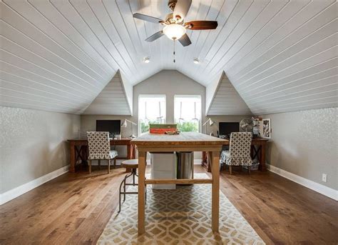 An attic room can be transformed into a reading room because it provides distance from anything that occurs. Dormer Ceiling | Taraba Home Review