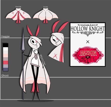 Hazbin Hotel And Hollow Knight Character Design Crossover Art Fandom