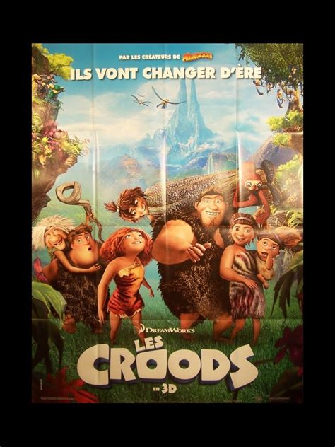 Affiche Du Film Les Croods Cinemaffiche