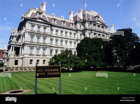 Usa Washington Dc Old Executive Office Building Stock Photo Alamy