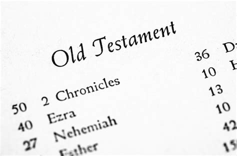What Are The 46 Books Of The Old Testament Christianity Faq