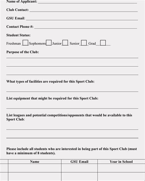 Hit the button use this template to duplicate this template and import it into your paperform account. 30 Membership Application form Sample in 2020 (With images ...