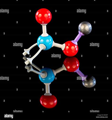Chemical Model Of Potassium Nitrate Stock Photo 68960886 Alamy