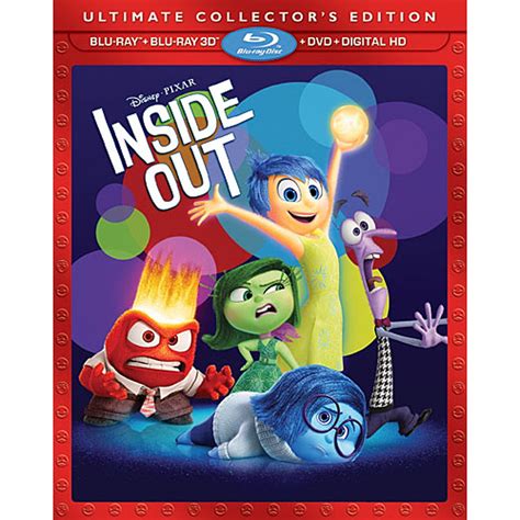 Inside Out Ultimate Collector S Edition Blu Ray Blu Ray 3d Dvd Digital Hd