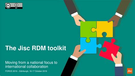 Pdf The Jisc Rdm Toolkit Moving From A National Focus To