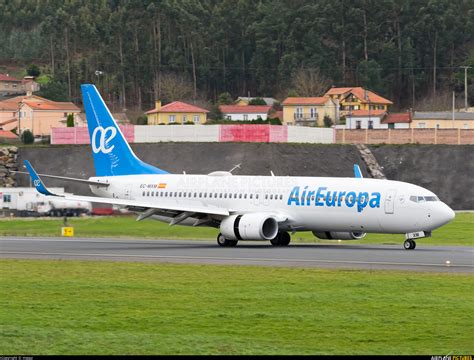 Ec Mxm Air Europa Boeing 737 800 At La Coruña Photo Id 1275125